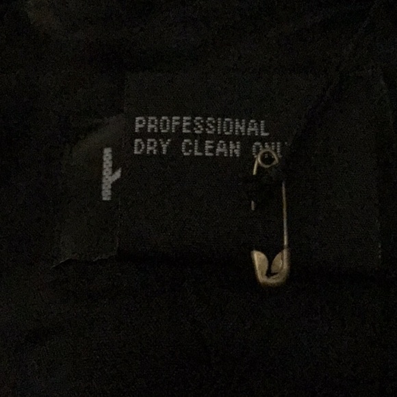 VTG KOOS of Course! Black Velvet / Supersuede Dress 1X Vintage New - Picture 12 of 12